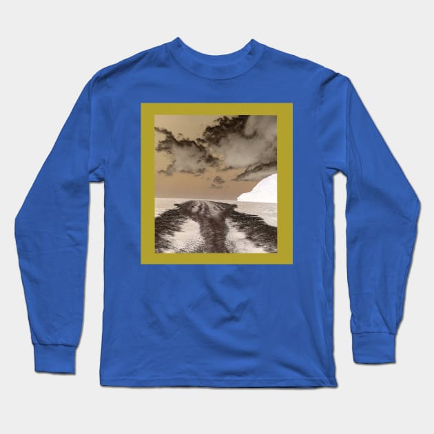 Photography of the Italian Ocean Long Sleeve T-Shirt by Ninadventurous